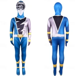 Power Rangers Kishiryu Sentai Ryusoulger Bodysuits Costumes Movie Cosplay for Men's Women's Boys Kid's Adults' Masquerade Performance Party