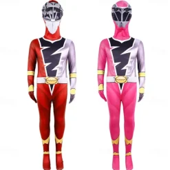 Power Rangers Kishiryu Sentai Ryusoulger Bodysuits Costumes Movie Cosplay for Men's Women's Boys Kid's Adults' Masquerade Performance Party