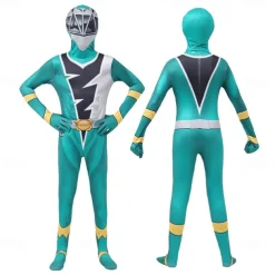 Power Rangers Kishiryu Sentai Ryusoulger Bodysuits Costumes Movie Cosplay for Men's Women's Boys Kid's Adults' Masquerade Performance Party