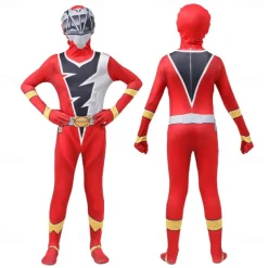 Power Rangers Kishiryu Sentai Ryusoulger Bodysuits Costumes Movie Cosplay for Men's Women's Boys Kid's Adults' Masquerade Performance Party