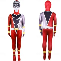 Power Rangers Kishiryu Sentai Ryusoulger Bodysuits Costumes Movie Cosplay for Men's Women's Boys Kid's Adults' Masquerade Performance Party