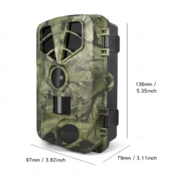 PR906 8K 60MP Digital Hunting Trail Camera Wildlife Camera With Night Vision Motion Activated Outdoor Trigger Camera