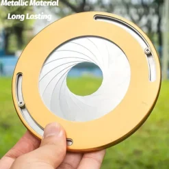 Precise Perfection Adjustable Precision Circle Drawing Tool - Dual Metallic Measuring Ruler for Pipe Diameters & Woodworking Designs, Non-Electric, Durable Brass Material, Woodworking Tool