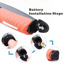 Precision Micro Eyebrow Ear Nose Trimmer Removal Clipper Shaver Personal Face Care Hair Trimer With LED Ligh