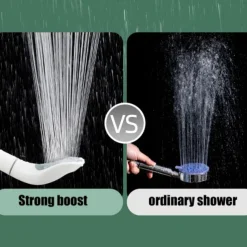 Pressurized Shower Head with Handheld, Beauty Skin Purification High Flow High Pressure Shower Head