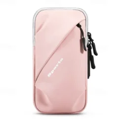 Prime Comfort Phone Holder Small Crossbody Shoulder Holsters Bag with Arm Band Fits iPhone and Android Use for Running Walking Hiking & Biking