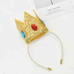 Princess Peach Princess Cosplay Jewelry Accessories Cosplay Movie Cosplay for Girls' Kid's Carnival Children's Day Masquerade