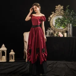 Princess Prince Vampire Couples Outfits Halloween Group Couples Costumes Adults' Men's Women's Royal Style Rococo Baroque Performance Party Masquerade Halloween Carnival Easy Carnival Costume