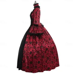 Princess Prince Vampire Couples Outfits Halloween Group Couples Costumes Adults' Men's Women's Royal Style Rococo Baroque Performance Party Masquerade Halloween Carnival Easy Carnival Costume