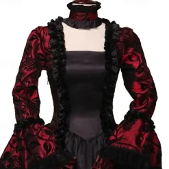 Princess Prince Vampire Couples Outfits Halloween Group Couples Costumes Adults' Men's Women's Royal Style Rococo Baroque Performance Party Masquerade Halloween Carnival Easy Carnival Costume