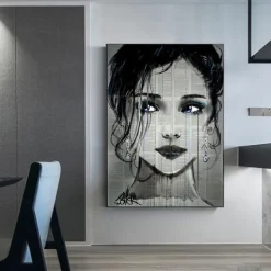 Print Rolled Canvas Prints - People Modern Art Prints