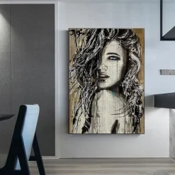 Print Rolled Canvas Prints - People Modern Art Prints