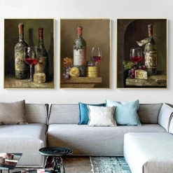 Print Rolled Canvas Prints - Still Life Food Modern Art Prints
