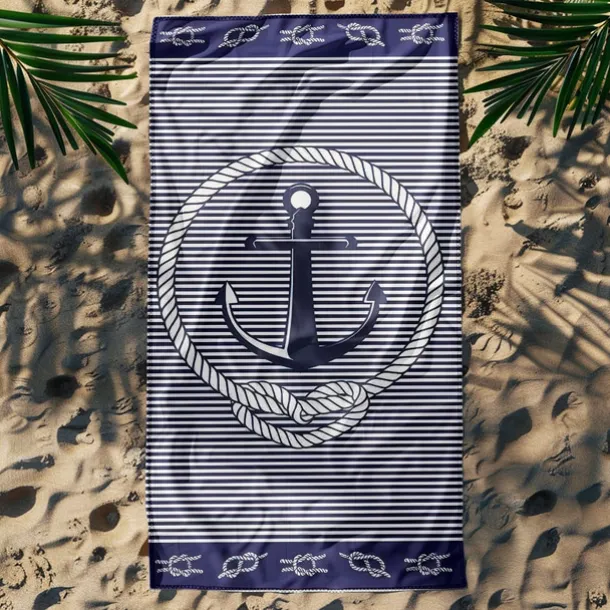 Printed Beach Towel, Lightweight Quick-Dry Sand-Free Beach Blanket, Ideal for Travel, Pool, and Outdoor Use
