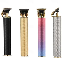 Professional Hair Clippers Men's Hair Clippers Men's Electric Hair Trimmer Men's Hair Trimmer with 4 Distance Combs Limited Distance USB Rechargeable