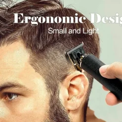 Professional Hair Clippers Men's Hair Clippers Men's Electric Hair Trimmer Men's Hair Trimmer with 4 Distance Combs Limited Distance USB Rechargeable
