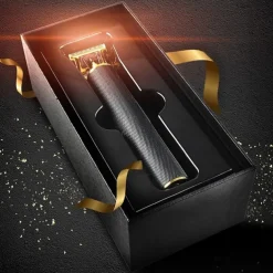 Professional Hair Clippers Men's Hair Clippers Men's Electric Hair Trimmer Men's Hair Trimmer with 4 Distance Combs Limited Distance USB Rechargeable