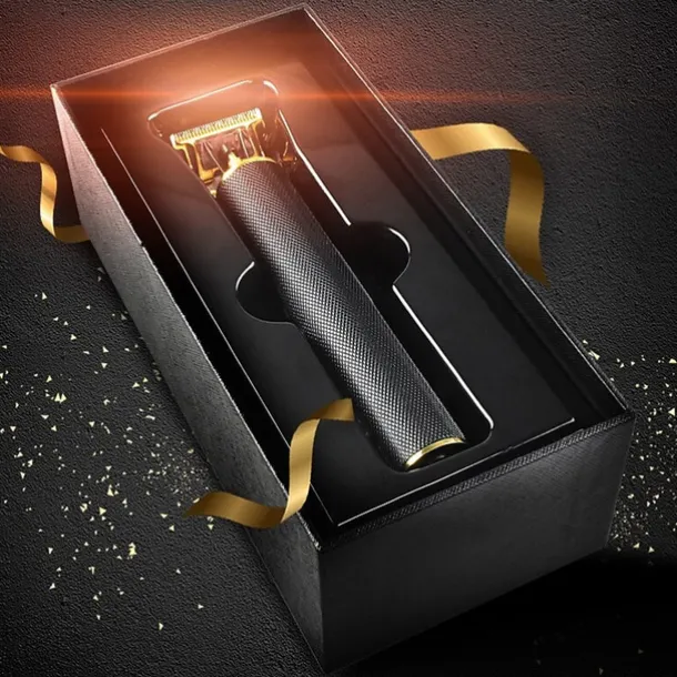 Professional Hair Clippers Men's Hair Clippers Men's Electric Hair Trimmer Men's Hair Trimmer with 4 Distance Combs Limited Distance USB Rechargeable