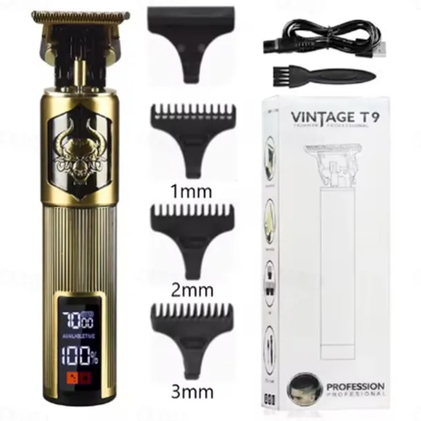 Professional Hair Cutting Machine Wireless Electric Hair Trimmer Digital Display Hair Clipper Men Beard Shaver Barber For Men