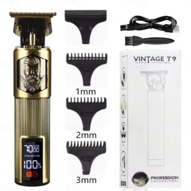 Professional Hair Cutting Machine Wireless Electric Hair Trimmer Digital Display Hair Clipper Men Beard Shaver Barber For Men