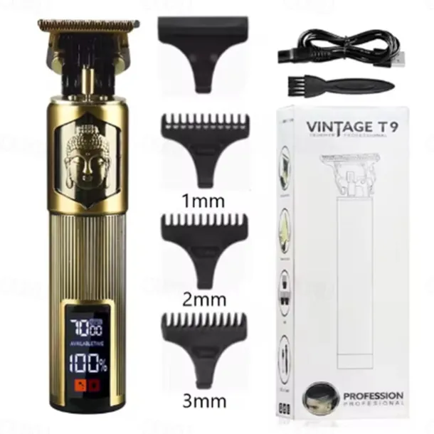 Professional Hair Cutting Machine Wireless Electric Hair Trimmer Digital Display Hair Clipper Men Beard Shaver Barber For Men