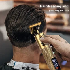 Professional Hair Cutting Machine Wireless Electric Hair Trimmer Digital Display Hair Clipper Men Beard Shaver Barber For Men