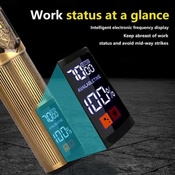 Professional Hair Cutting Machine Wireless Electric Hair Trimmer Digital Display Hair Clipper Men Beard Shaver Barber For Men