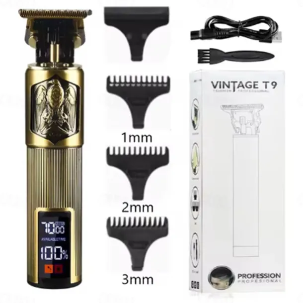 Professional Hair Cutting Machine Wireless Electric Hair Trimmer Digital Display Hair Clipper Men Beard Shaver Barber For Men