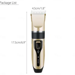 Professional Pet Cat Dog Hair Trimmer Animal Grooming Clippers Cat Cutter Pet Shaver USB Electric Clipper Hair Cutting Machine