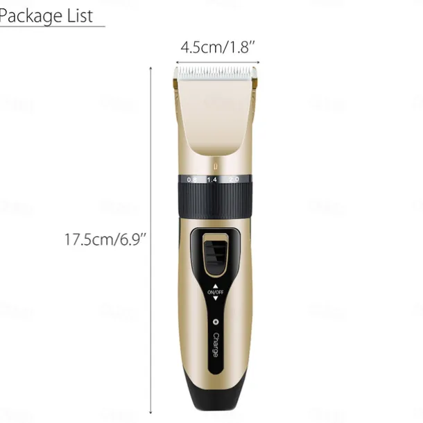 Professional Pet Cat Dog Hair Trimmer Animal Grooming Clippers Cat Cutter Pet Shaver USB Electric Clipper Hair Cutting Machine
