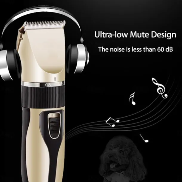 Professional Pet Cat Dog Hair Trimmer Animal Grooming Clippers Cat Cutter Pet Shaver USB Electric Clipper Hair Cutting Machine