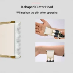 Professional Pet Cat Dog Hair Trimmer Animal Grooming Clippers Cat Cutter Pet Shaver USB Electric Clipper Hair Cutting Machine