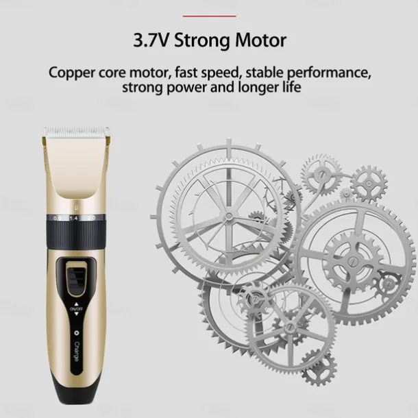 Professional Pet Cat Dog Hair Trimmer Animal Grooming Clippers Cat Cutter Pet Shaver USB Electric Clipper Hair Cutting Machine