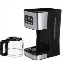 Programmable Drip Coffee Machine 1.8L Large Capacity Coffee Brewer Smart Coffee Machine with Keep Warm and Reservation