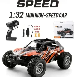132Proportion Remote Control Car Remote Control Car Max 20 Km/h 2.4Ghz High-Speed All-terrain Outdoor Electric Toy Car Boys & Girls Kids Remote Control Car