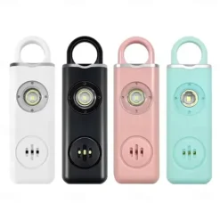Pull Pin Self-Defense Emergency Security Personal Alarm 130dB Sound Rechargeable Anti-lost Work With Apple Find My