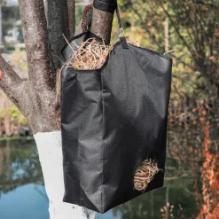 Pull Up Horse Antler Hay Feeder, Slow Feed Hay Bag, Horse Hay Bag, Horse Net Hay Bag 600 D Horse Goat Milk Cow Alpaca Sheep