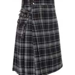 Punk Gothic Scottish Utility Kilts Medieval Carnival Men's Costume Vintage Cosplay Party Evening Skirts Masquerade
