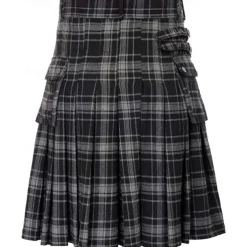 Punk Gothic Scottish Utility Kilts Medieval Carnival Men's Costume Vintage Cosplay Party Evening Skirts Masquerade