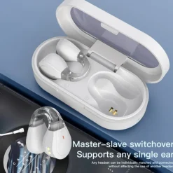 Q60 TWS Bluetooth Earphone 9D Stereo Wireless Headphone In-Ear HiFi Earbud HandsFree Headset With Microphone For Xiaomi iPhone