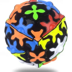 QiYi Speed Cube Set,Sphere Puzzles Magic Ball Brain Teasers Toy,360 Degree Rotating Three-Dimensional Gear Cube,Magic Cube Fidget Toy for Festive and Adults