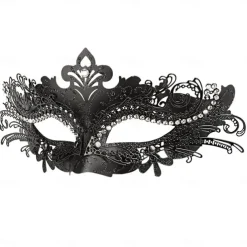 Queen Halloween Venetian Mask Columbina Phantom Of The Opera Carnival Mask Half Face Adults' Women's Halloween Carnival Mardi Gras Party Masquerade Carnival of Venice Easy Halloween Costumes Dress Up