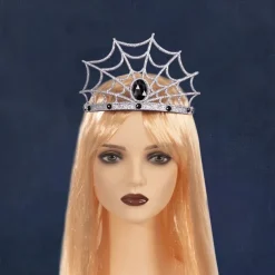 Queen Spider Web Halloween Tiara Sexy Costume Dress Up Adults' Women's Halloween Carnival Easy Halloween Costumes Dress Up