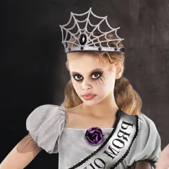 Queen Spider Web Halloween Tiara Sexy Costume Dress Up Adults' Women's Halloween Carnival Easy Halloween Costumes Dress Up