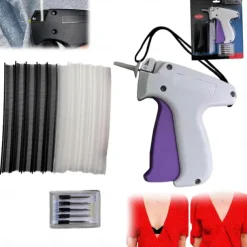 Quick Clothing Fixer,Consulbefor Sewing Machine,Quilt Tacking Gun,Micro stitch Gun,Mini Stitch Hemming Gun for Clothes,Micro Tagging Stitch Tool for Clothing