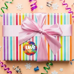 Rainbow Festival Pride Month Comrades 180PCS Gift Letter Sealing Stickers Decorative Props Party Supplies