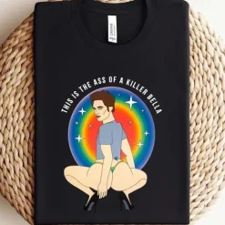 Rainbow Gay Pride LGBTQ T-shirt Pride Shirts Pride Graphic For Couple's Men's Women's Adults' Masquerade Hot Stamping Pride Parade Pride Month