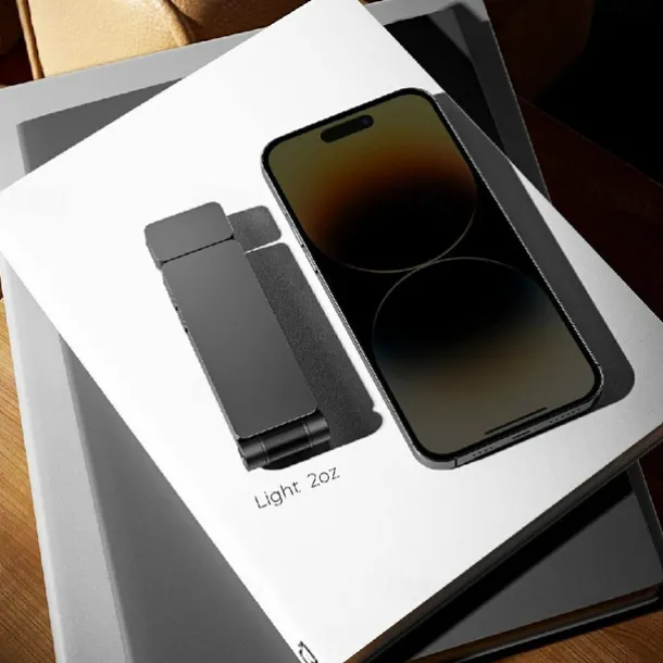 Reading Light Rechargeable Book Light for Reading Clip-on LED Bookmark Lamp with 3 Light Colors