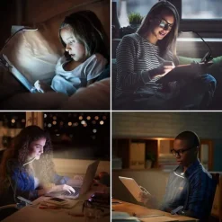 Reading Light Rechargeable / Eye Protection / Dimmable Modern Contemporary Built-in Li-Battery Powered For Study Room / Office / Office ABS DC 5V White / Black