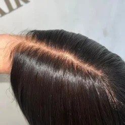 REAL HD Swiss Lace Vietnamese Remy Human Hair 5x5 HD Closure Wig Bone Straight Lace Front Human Hair Wigs with Baby Hair Bleached Knots Pre-Plucked For Women